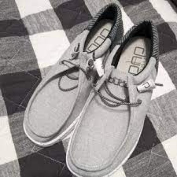 Hey Dude Other - Hey Dude Wally Funk Battleship Slip On Men's Size 11 Buckle Store Exclusive NWT